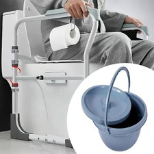 Pot de chambre portable avec couvercle, récipient pour urine, pour tente,