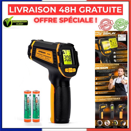 Thermomètre infrarouge laser - infrarouge,
