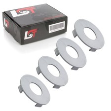 4x Moyeu de Roue Pac Couvercle D'Enjoliveur, Jante Gris Ø 60mm pour volvo