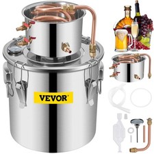 VEVOR Equipement de distillation d'alcool vin d'eau distillateur