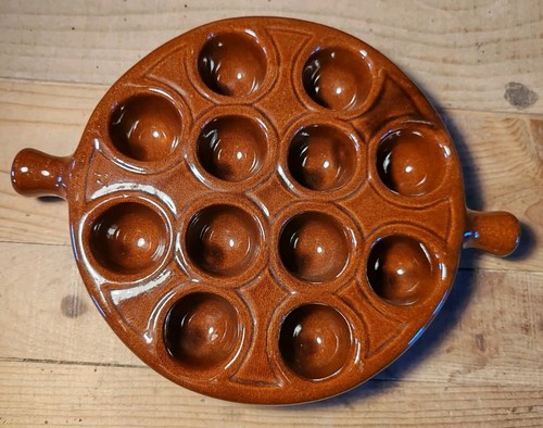 Poêlon escargots trous - escargots, 12
