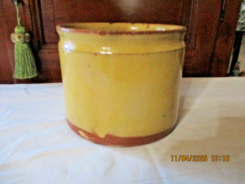 Ancien pot graisse - pot, À