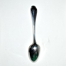 CHRISTOFLE Cuillère à café - Cuillère à dessert POMPADOUR en métal argenté 13cm 