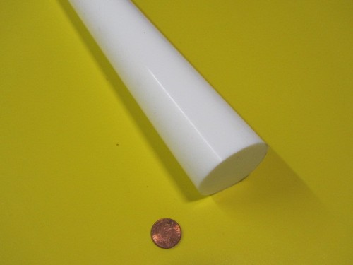 Teflon ptfe virgin white rod - ptfe,