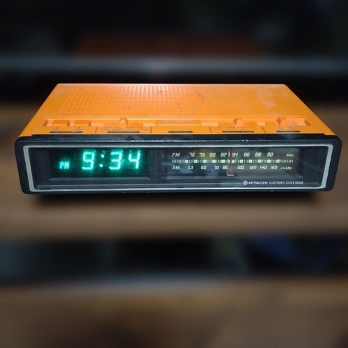 Hitachi electronic clock - hitachi,