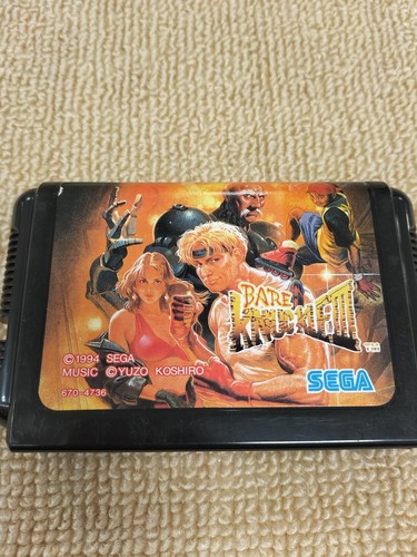 Logiciel sega bare knuckle iii - bare,