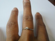 bague en argent massif