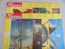 revue tout l'univers - Hachette -lot de 10 - année 1962