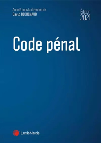 Code pénal 2021 - ,, david