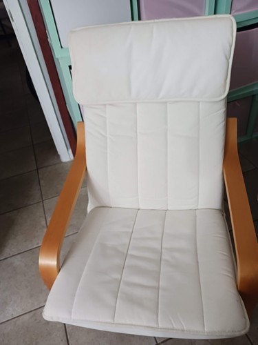 Ikea poang chair with beige - ikea,