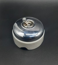 Ancien interrupteur porcelaine