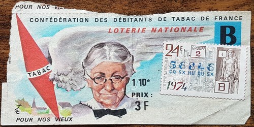 Billet loterie nationale - de,