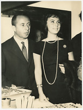 Le réalisateur italien Eros Macchi, 1961 Vintage silver print Tirage argentiqu