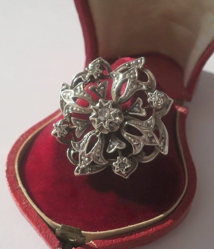Grande broche ancienne - , 25