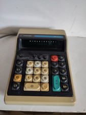 CALCULATRICE TOSHIBA BC-1270 CALCULATOR VINTAGE 1970  FONCTIONNE