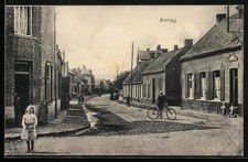 CPA Annay, Dorfpartie 1917 