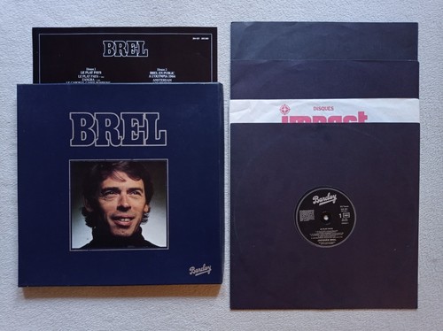 Coffret 33t jacques brel - jacques,
