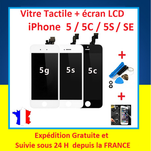 Ecran lcd vitre tactile - ecran, +