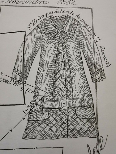 Ancien patron poupee - ,