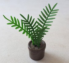 PLAYMOBIL PALMIER VERT FLEUR DANS POT MARRON...