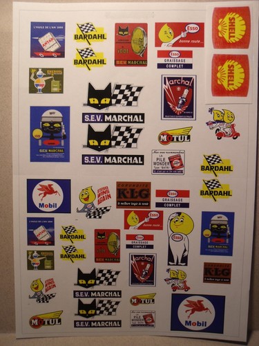 Garage esso affichettes - ,