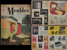 MEUBLES ET DECORS n°657 1953 JACQUES HAUVILLE, MICHEL MORTIER, THONET