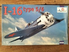 POLIKARPOV I-16 Type 5/6  1/72 AMODEL 1999
