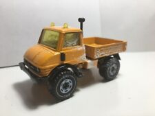 SIKU Mercedes Unimog Camion Benne TP Orange N° 1620 1/55