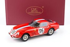 1:18 CMC Ferrari 275 Gtb / C 24h le Mans 1966 Biscaldi / De Bourbon #26 Red