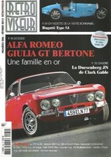 RETROVISEUR N°286 DOSSIER : ALFA ROMEO GIULIA GT BERTONE / BUGATTI 54 / BRISTOL