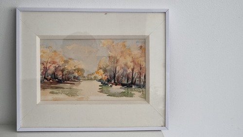 Peinture paysage aquarelle - peinture,