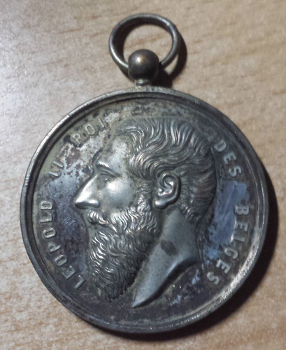 Médaille belge leopold - belge,