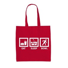 Manger Dormir Bol - Sac En Toile - Bowling 10 PINS Joueur Boules Jeu Sport