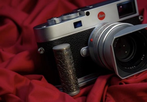 Poignée leica pour - pour, appareil