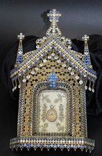 Beau Ancien Reliquaire en