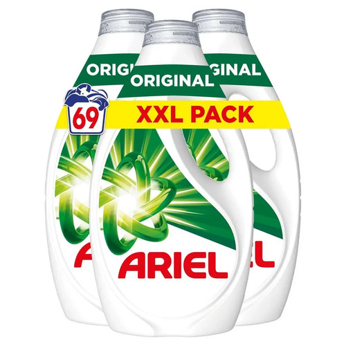 Carton lessive liquide ariel - carton,