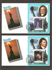 Tuvalu SC # 401-409 Statue Of