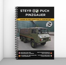 STEYR PUCH PINZGAUER : Cahier de Restauration - Personnalisation gratuite !