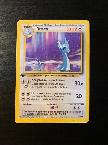 Carte pokémon draco 18 - :,