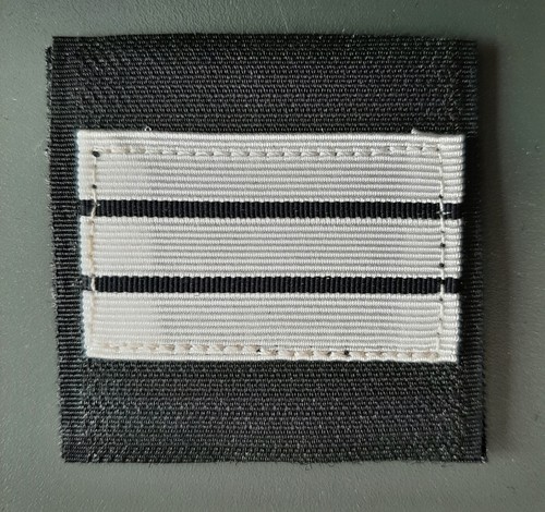 Galon argent capitaine - galon, armée