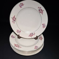 🔅 6 assiettes à dessert en faience Digoin Sarreguemines modèle Massilia