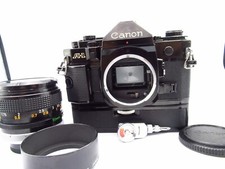 [NEAR MINT] Boîtier Canon A-1 + entraînement moteur + FD 50mm F/1.4 S.S.C. Fr...