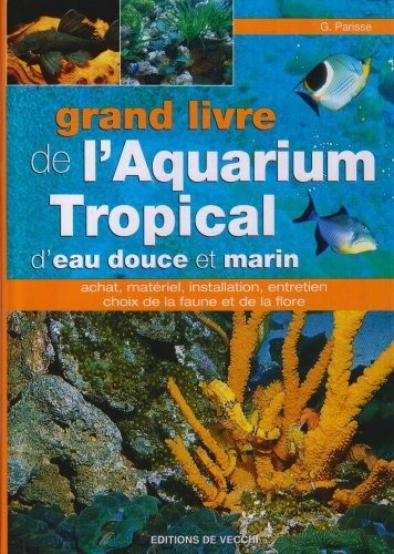 Grand livre aquarium - livre, de