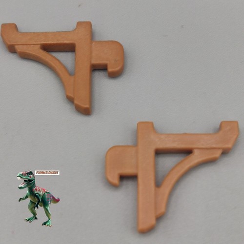Playmobil pièce marron - x2,