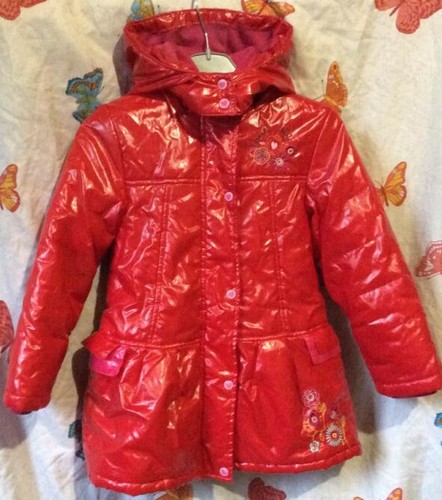 Manteau doudoune rouge - manteau,