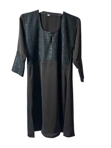 Black abaya girls - black,