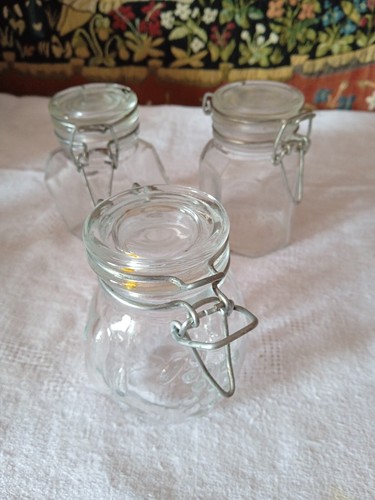 Lot petits pots bocaux en - de, 3