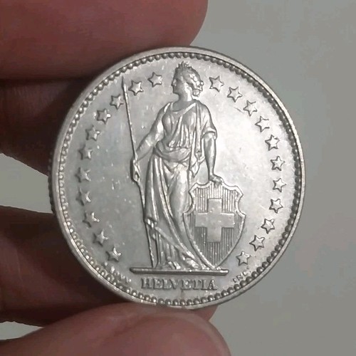 Pièce francs helvetia - pièce, 2