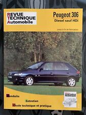 Revue Technique PEUGEOT 306 Diesel sauf HDi jusqu’à fin de fabrication RTA