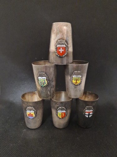 Gobelets liqueur vintage - 6,